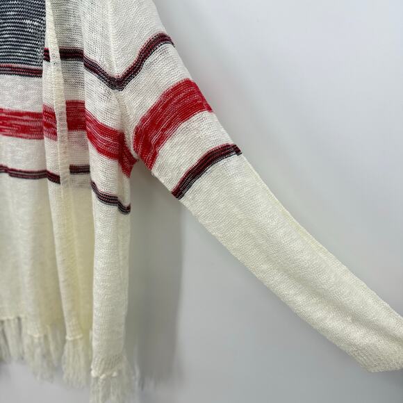 Lane Bryant Size 14-16 Star Spangled Flag Cardigan Open Front Lightweight - Picture 6 of 9